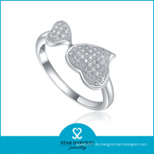 Hochwertiger Sterling Silber Herz Ring (SH-R0022)